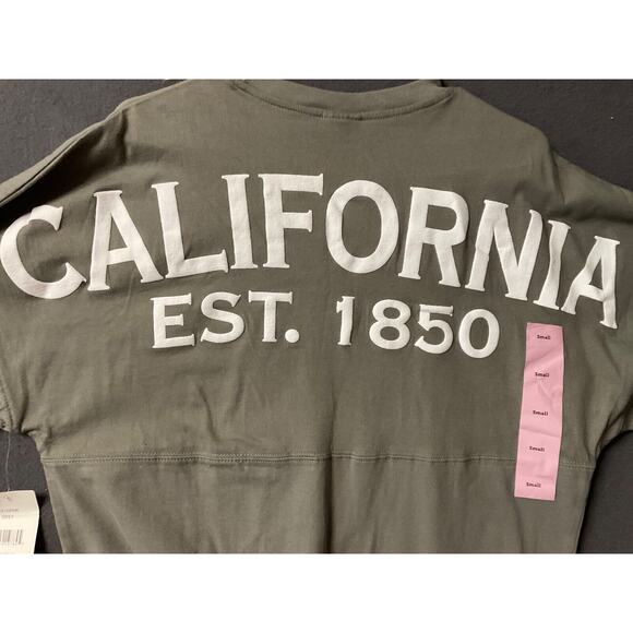 Royce Brand Gray Crew Neck Tee Long Sleeves S Arizona EST 1912 Thumb Hole NWT - Picture 9 of 10